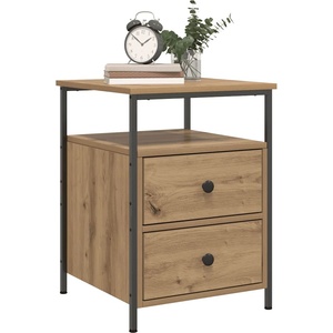 vidaXL Bedside Cabinet Artisan Oak 44x45x60 cm Engineered Wood - Untranslated (857256)