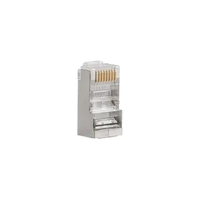 Lanberg Конектор, Lanberg RJ-45 FTP CAT. 6 plug 8P8C Pass Throug Type (100 pcs) (PLS-6000EZ)