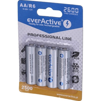 EverActive Professional Line AA 2600mAh 4 ks EVHRL6-2600