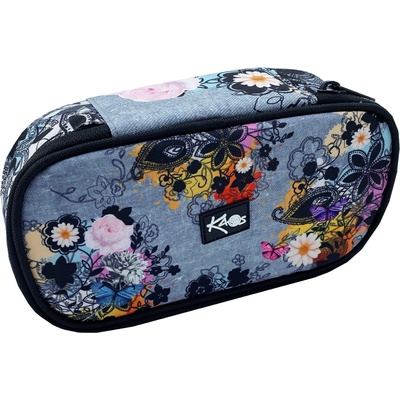 KAOS Елипсовиден ученически несесер Kaos Maxi - Encanto (51827)