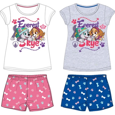 Dievčenské pyžamo Paw Patrol 52041741 biela ružová