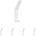 Walteco A2 kov biely 5 ks
