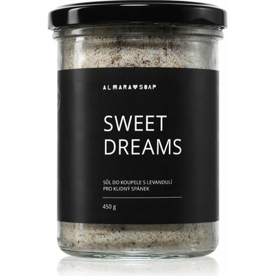 Almara Soap Bath relaxačná soľ do kúpeľa s vôňou Sweet Dreams 450 g