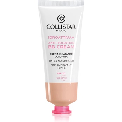Collistar Face IDROATTIVA+ Tinted Moisturizer тониращ хидратиращ крем SPF 30 цвят 1 Light 50ml