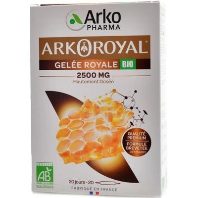 Arkoroyal Arkoroyal BIO 2500 mg tekutý doplněk s mateří kašičkou 20 ampulí