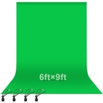 EMART 1.8 x 2.8m Green Screen Foldable Green Screen Background Polyester - HB-1828M-G (HB-1828M-G)