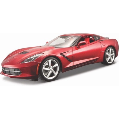 Maisto Corvette Stingray 2014 červený 1:18