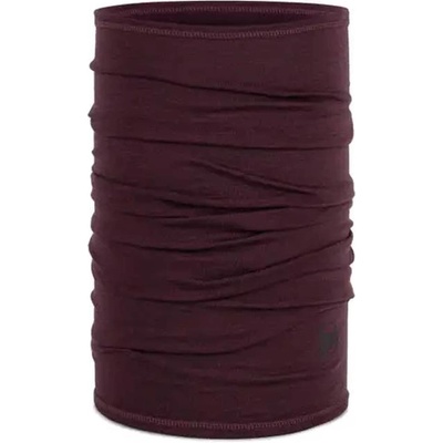 Buff Merino Lightweight Neckwear solid garnet