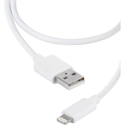 Vivanco Кабел Vivanco 36299, от USB A(м) към Lighning(м), 1, 2m, бял (36299)
