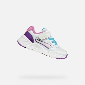 GEOX Бели момичешки маратонки Geox Loftus Geox | Byal | Момичешки | 33