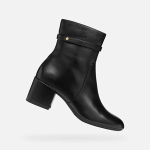 Geox Черни дамски обувки за глезена Geox Eleana Geox | Cheren | ЖЕНИ | 36