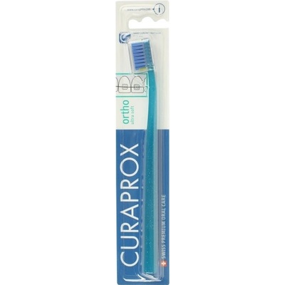 Curaprox CS 5460 ortho Ultra soft Brčálovo-modrá