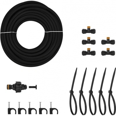 Bradas Záhradná vodná hmla 7,5m Black Line BR-ECO-Z1007