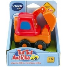 Vtech auto Tut Tut Bagr česky mluvící plast 10 cm na baterie se zvukem se světlem