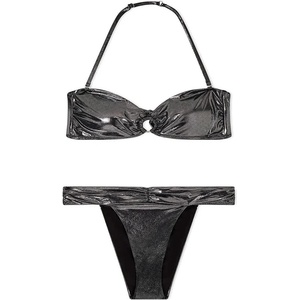 Giorgio Armani EW003290_AF20256 Bandeau bikini - Black (Black Foil)