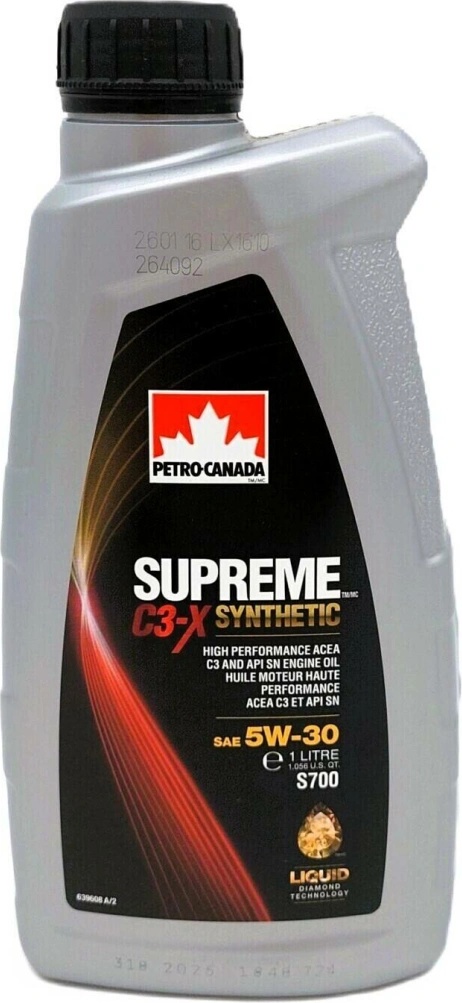 Petro-Canada Supreme Synthetic C3-X 5W-30 1 l od 335 Kč - Heureka.cz