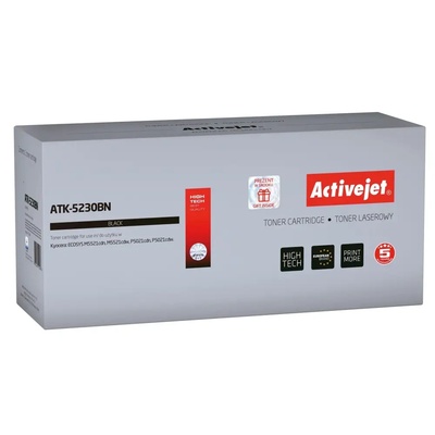 Compatible Тонер Activejet ATK-5230BN (заместител за Kyocera TK-5230K, Supreme, 2600 страници, черен) (ATK-5230BN)