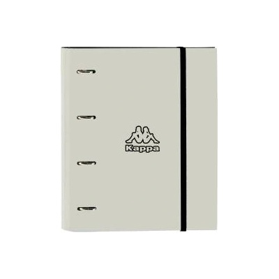 Kappa Папка с пръстени Kappa Grey Черен Сив 27 x 32 x 3.5 cm