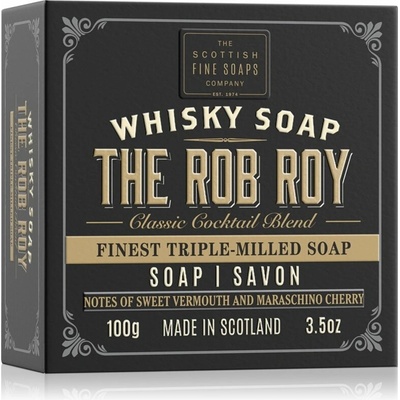 Scottish Fine Soaps Whisky Soap The Rob Roy tuhé mydlo 100 g