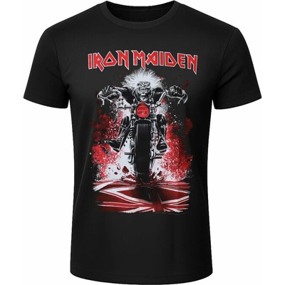 Pánské tričko Iron Maiden Eddie Biker LOW FREQUENCY IM0022TSS – Hledejceny.cz