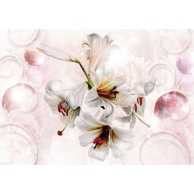 Preinterier FT5222 Fototapeta na stenu Biely kvet vlies 152cm x 104cm