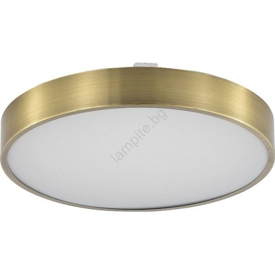 MS724-R400-AB - LED осветително тяло NADI LED/36W/230V пр. 40 см месин (ZL0825)