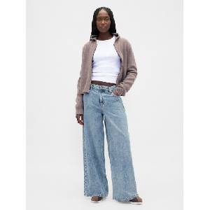 GAP Дънки Mid Rise UltraSoft Baggy GAP GAP | Sin | ЖЕНИ | 26LONG