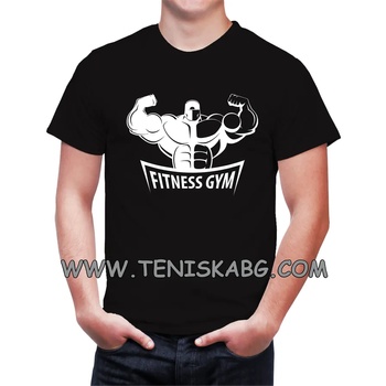 Image 1 of Fruit of the Loom Тениска със щампа - Fitness gym