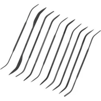 Shesto Моделкрафт иглени профилни извити пили (комплект 10 бр. )