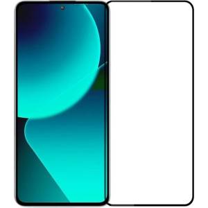  Извит 3D удароустойчив стъклен протектор покриващ целия екран за Xiaomi 15T/15T Pro - с черна рамка