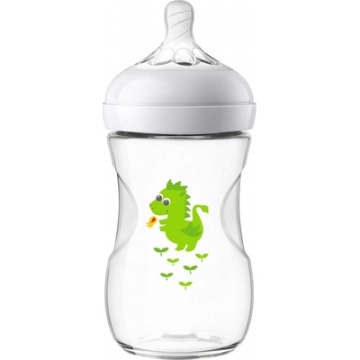 Philips Avent fľaša Natural.2 PP drak 870074 priehľadný 260ml