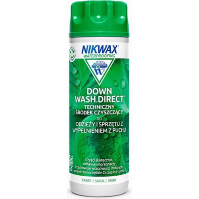Prací prostředek na prachové peřiny a oblečení s peřím Nikwax Down Wash Direct 300 ml