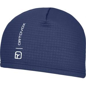 Ortovox Зимна шапка (beanie) Ortovox Fleece Grid Beanie - Blue Nunatak - размер 50-56 cm (904-1609-0611)