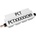 Partex PCT10024CN9, 1, 2-1, 8мм, 24мм, бял, 700 бр, профил с непрекъснато закрепване (PCT10024CN9)