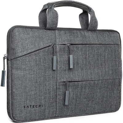 Fabric Carrying Case 16 - елегантна чанта за MacBook Pro 16, Pro 15 и лаптопи до 16 инча (тъмносив)