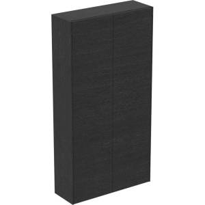 Ideal Standard Висок стенен шкаф Ideal Standard Atelier Conca, тъмен дъб, 72 см, 2 врати (T4107Y4)