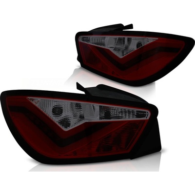 Tuning Tec Zadní světla SEAT IBIZA 6J 3D 06.2008-2012 červeno-kouřové LED BAR