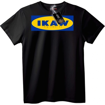 NOONEBRAND Тениска IKAN - Смело Марково Дизайн - 2XL, White