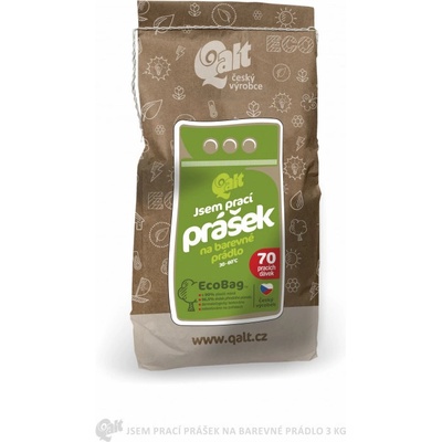 Qalt Jsem prací prášek na Barevné prádlo 3,5 kg