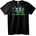 NOONEBRAND Тениска Minecraft Страховити Creepers Хелоуин - S, Black