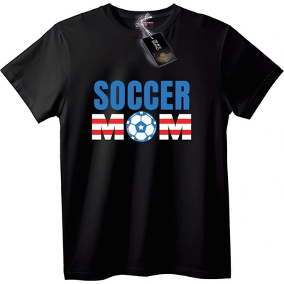 NOONEBRAND Тениска Футболна Майка - 2XL, Black