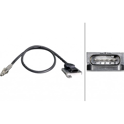 NOx-senzor, NOx-katalyzátor HELLA 6PN 358 307-091 (6PN358307091)