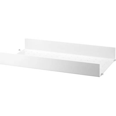 String Vysoká kovová police Metal Shelf High 58 x 30, White, MSH5830-12-1