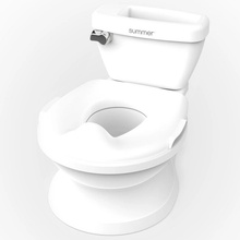 Ingenuity Toaleta dětská se zvukem My SizeBiela