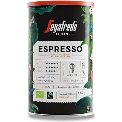 Segafredo Zanetti Espresso Organico mletá 250 g