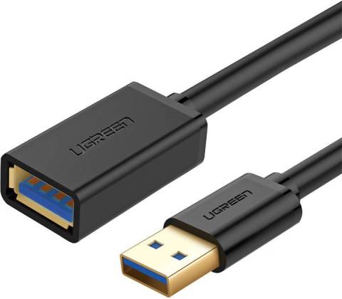 Ugreen 10368B USB 3.0, samec, 1m, černý
