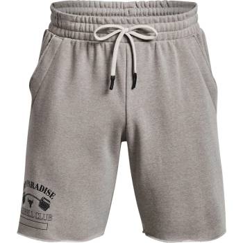 Under Armour Мъжки къси панталони Under Armour Project Rock Terry Shorts Mens - Pewter/Black