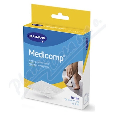 Medicomp Kompres sterilní 7.5 x 7.5 10 ks