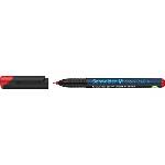 Schneider Алкохолен маркер, OHP, 0, 4 mm, SCHNEIDER "Maxx 220 S", червен 112402 (112402)