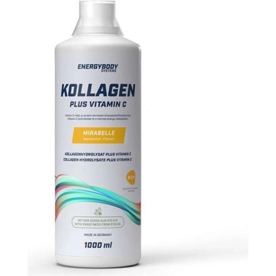 EnergyBody Kollagen Fortigel + Vitamín C mirabelka 1000 ml